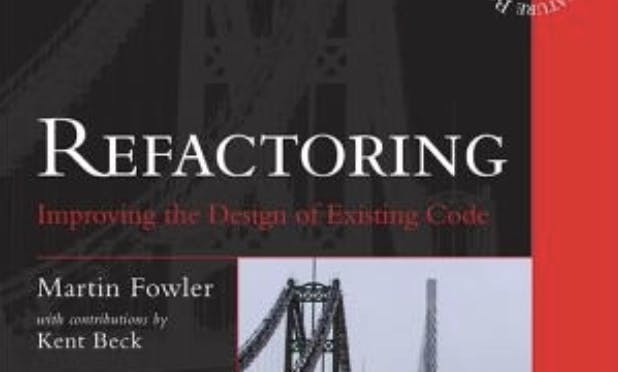 thumbnail of Refactoring: Improving the Design of Existing Code