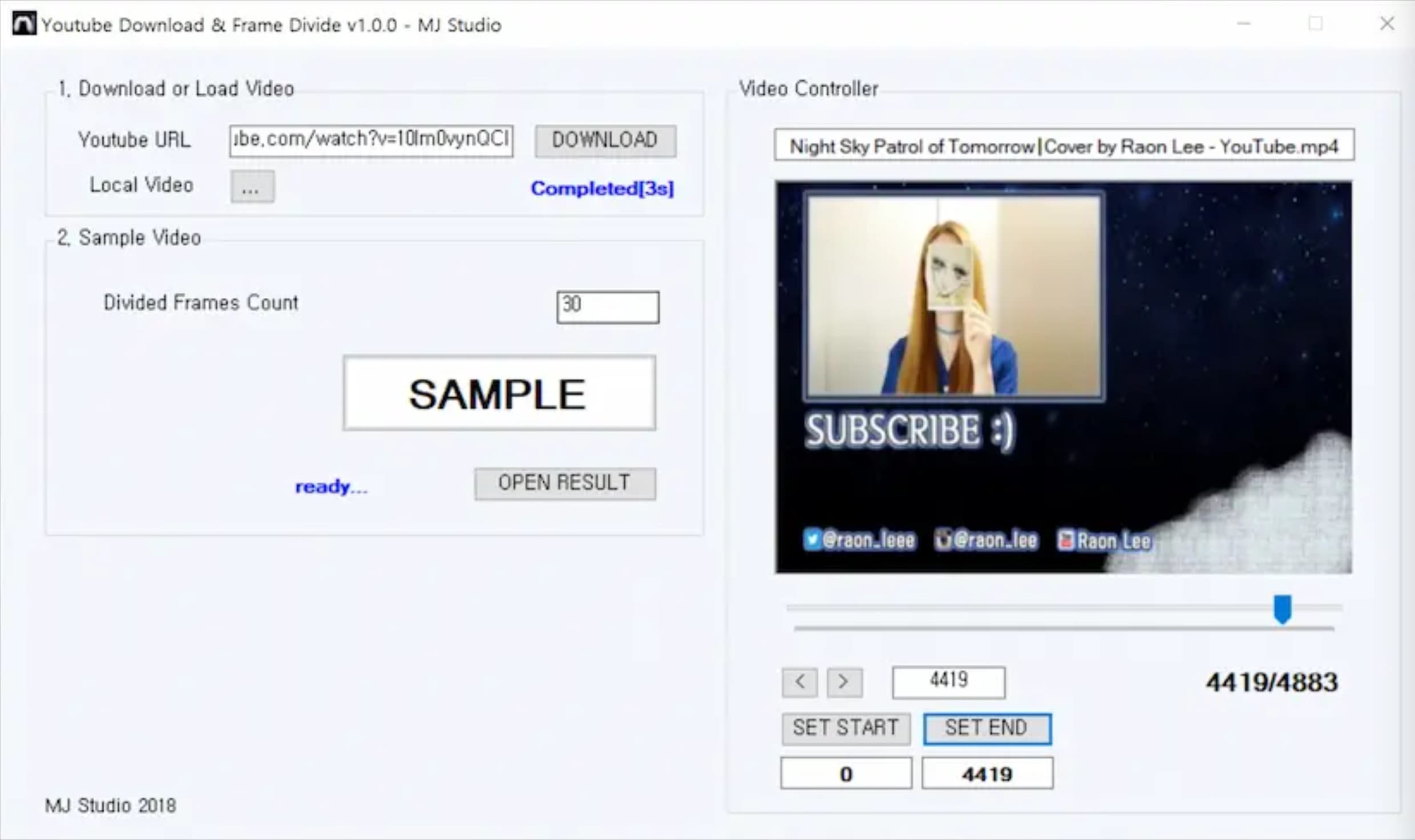 Youtube download & Frame divide-image-1